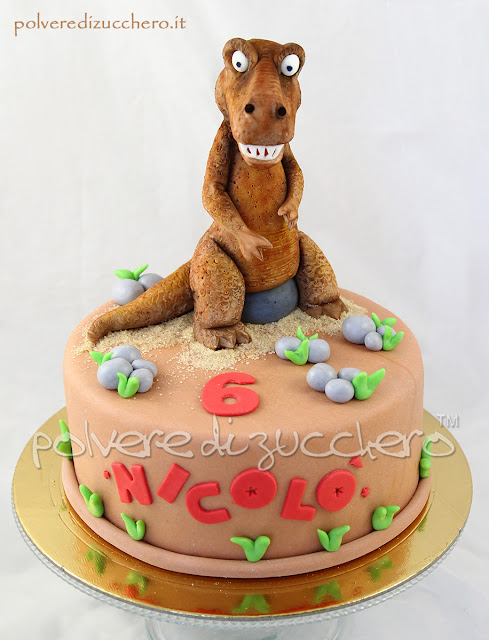 Decorazione Torta Dinosauri 6 Pezzi - Cake Topper Per Compleanno Bambini, Festa A Tema - Foto 8