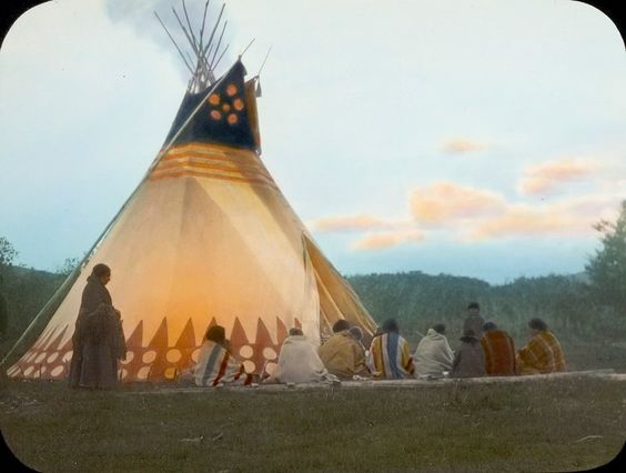 Native American Indian Pictures: Blackfeet/ Blackfoot Indian Tipis and