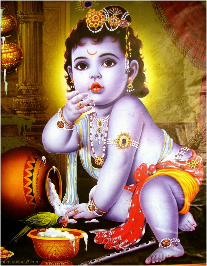 View Baby Krishna Wallpaper For Desktop Pictures