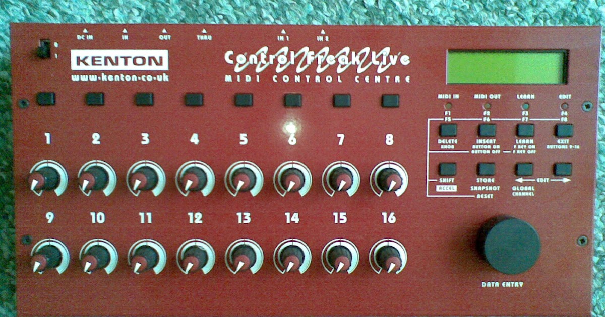 MATRIXSYNTH: Kenton Control Freak Live MIDI controller