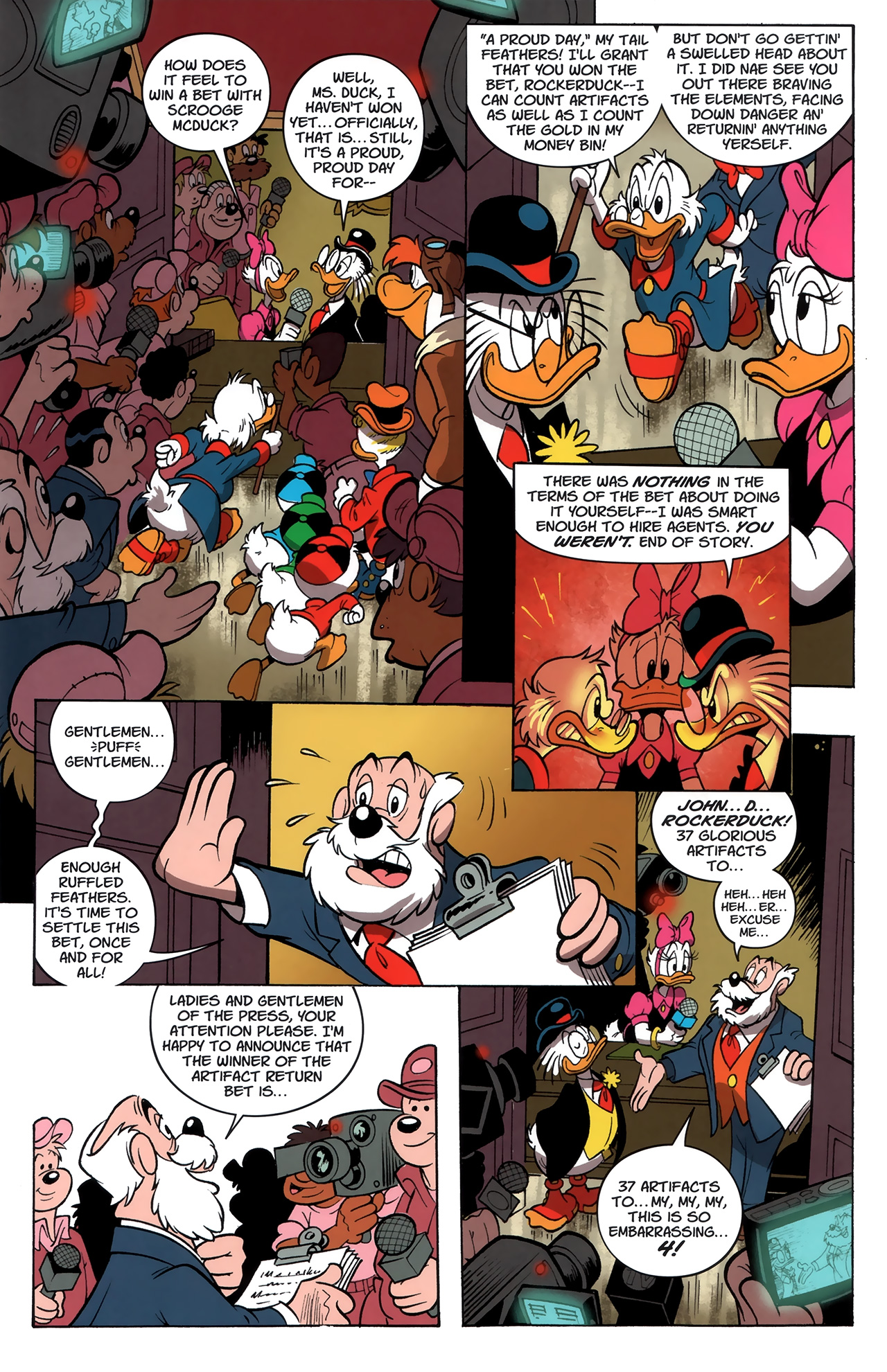 Read online DuckTales comic -  Issue #4 - 17