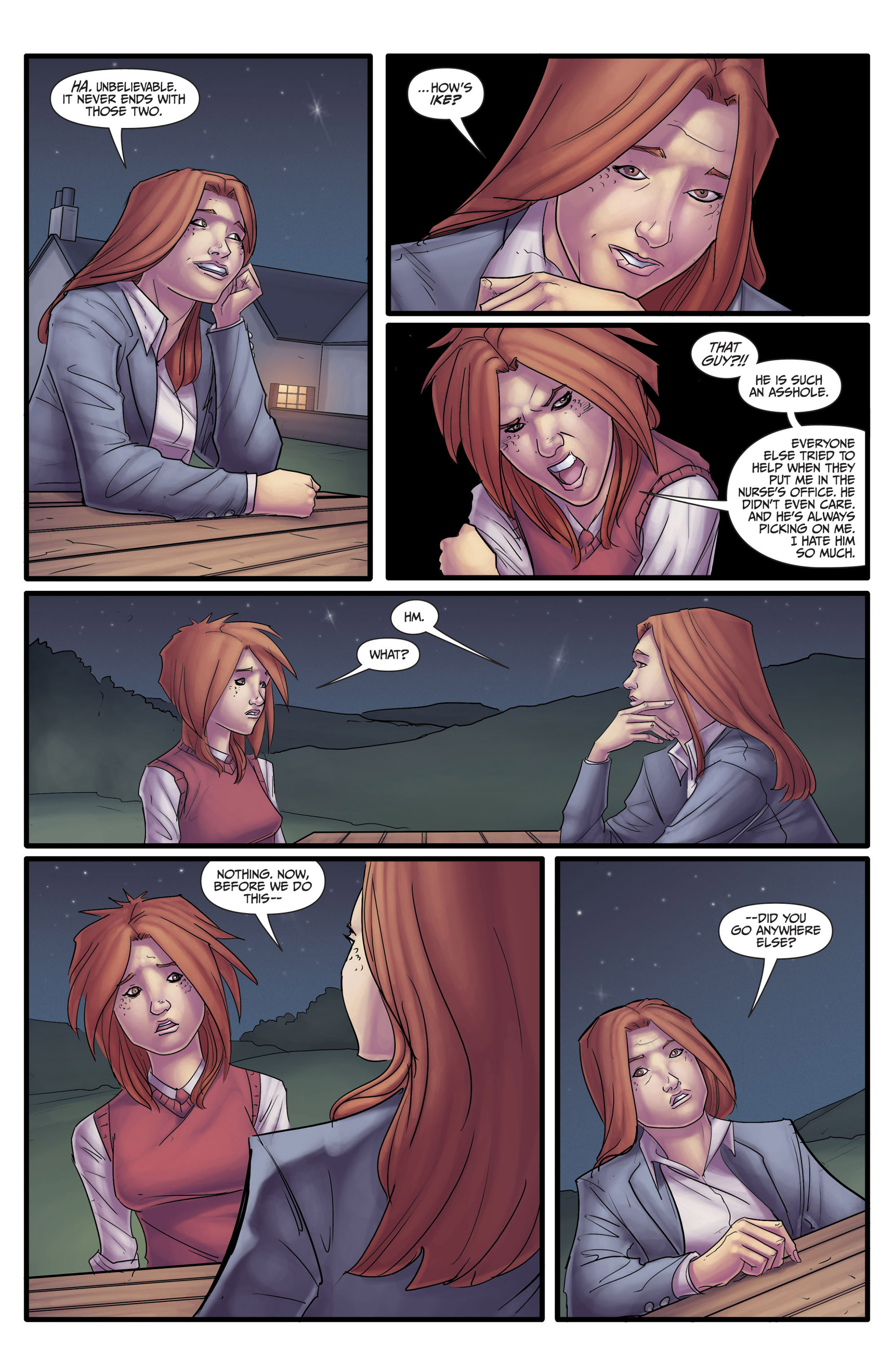 Read online Morning Glories comic -  Issue #10 - 28