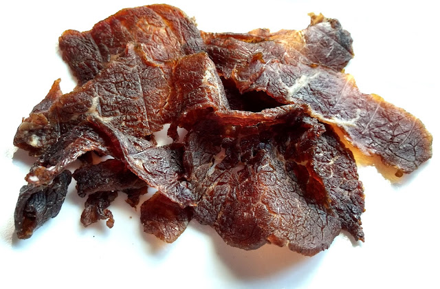 sweet bourbon beef jerky