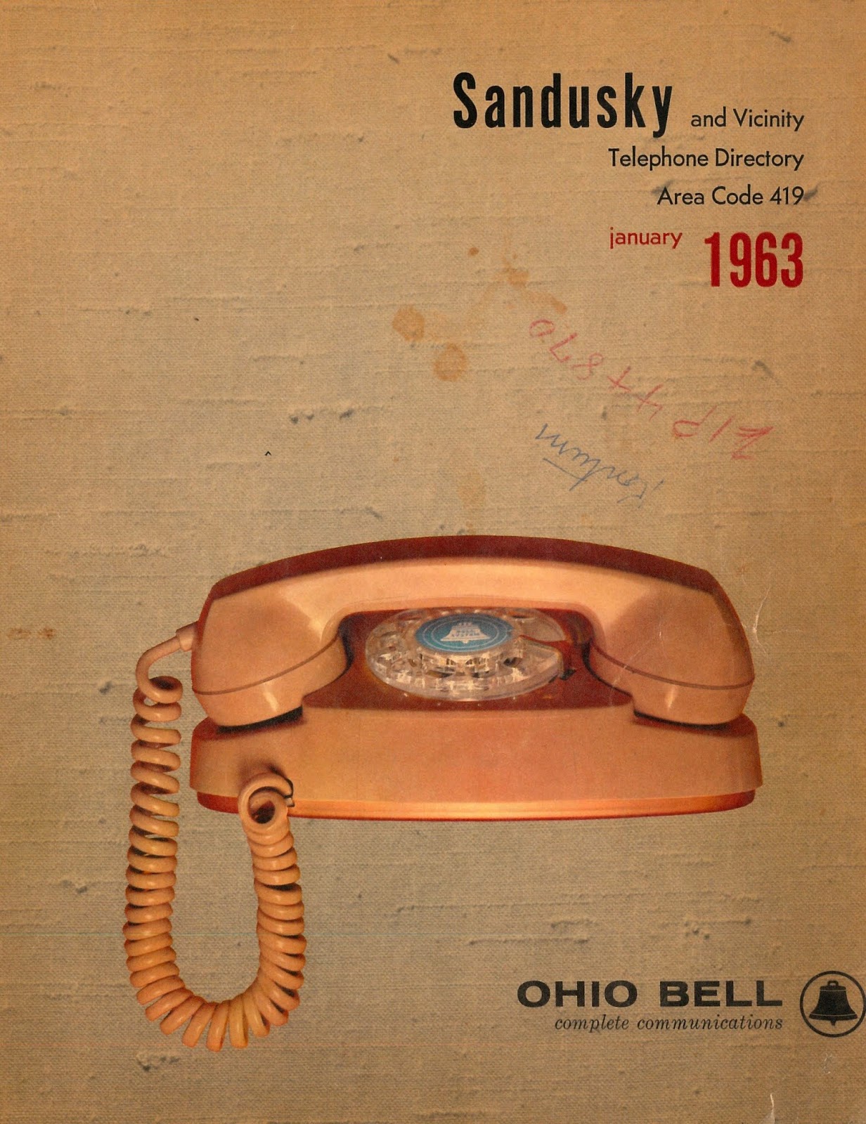 Sandusky History Memories from a 1963 Sandusky Telephone Directory