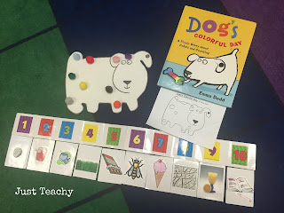 Dog's Colorful Day, Story Retelling