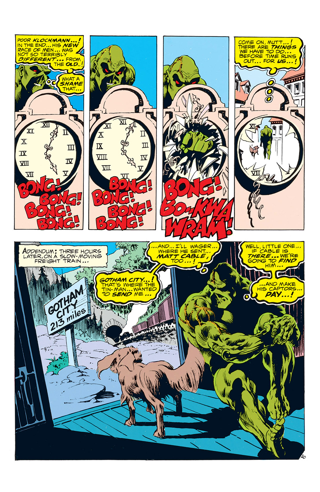 Read online Swamp Thing (1972) comic -  Issue #6 - 21