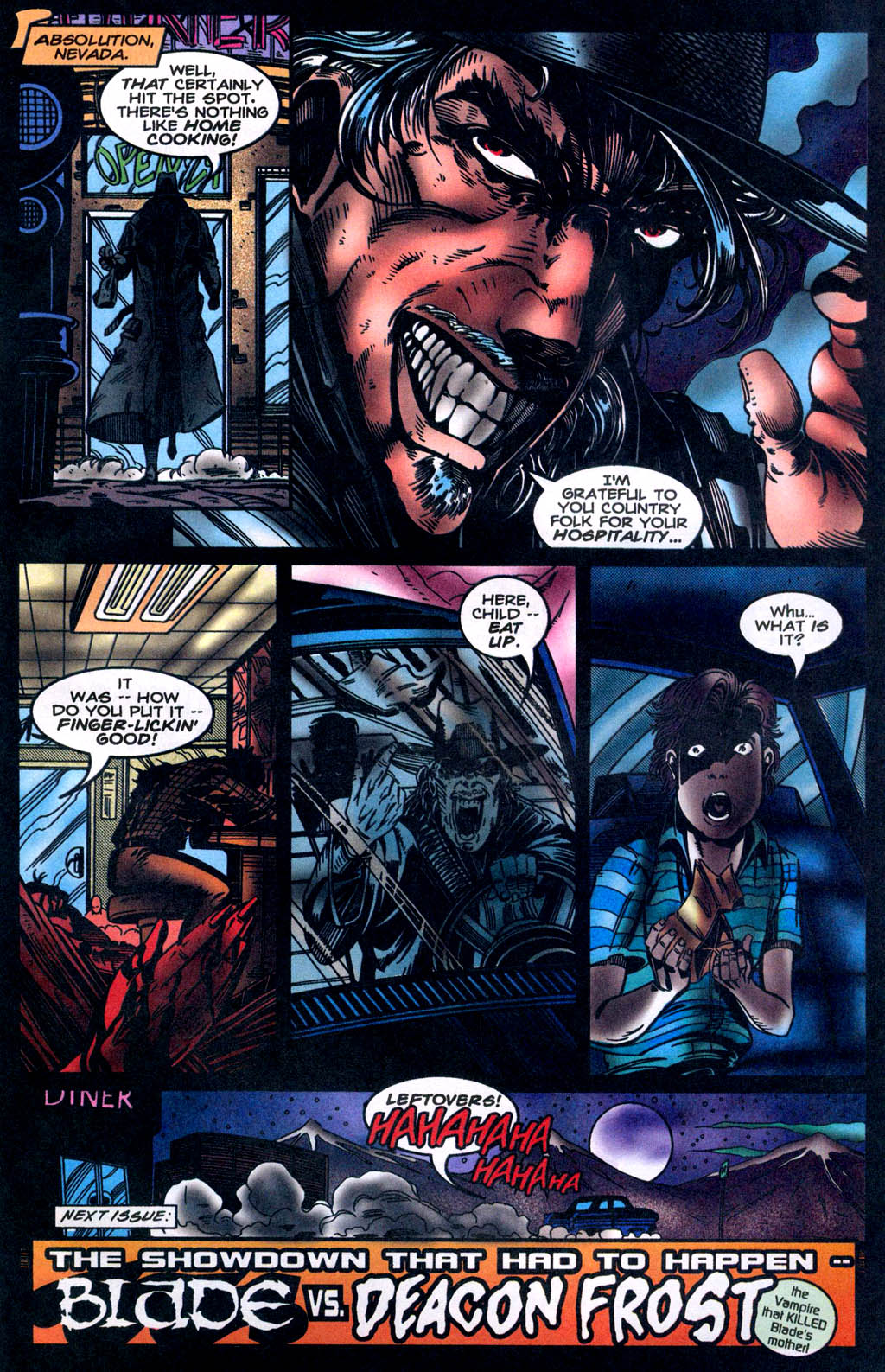 Read online Blade: The Vampire-Hunter comic -  Issue #6 - 21