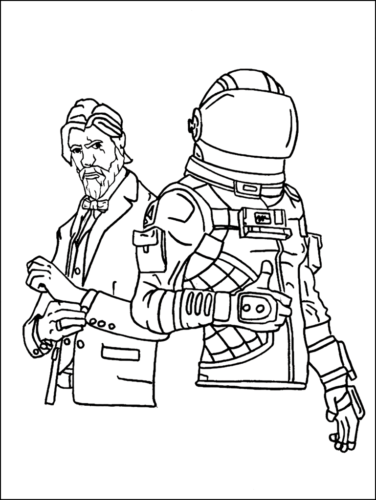 Best Fortnite Coloring Pages Printable FREE - Coloring Pages for Kids