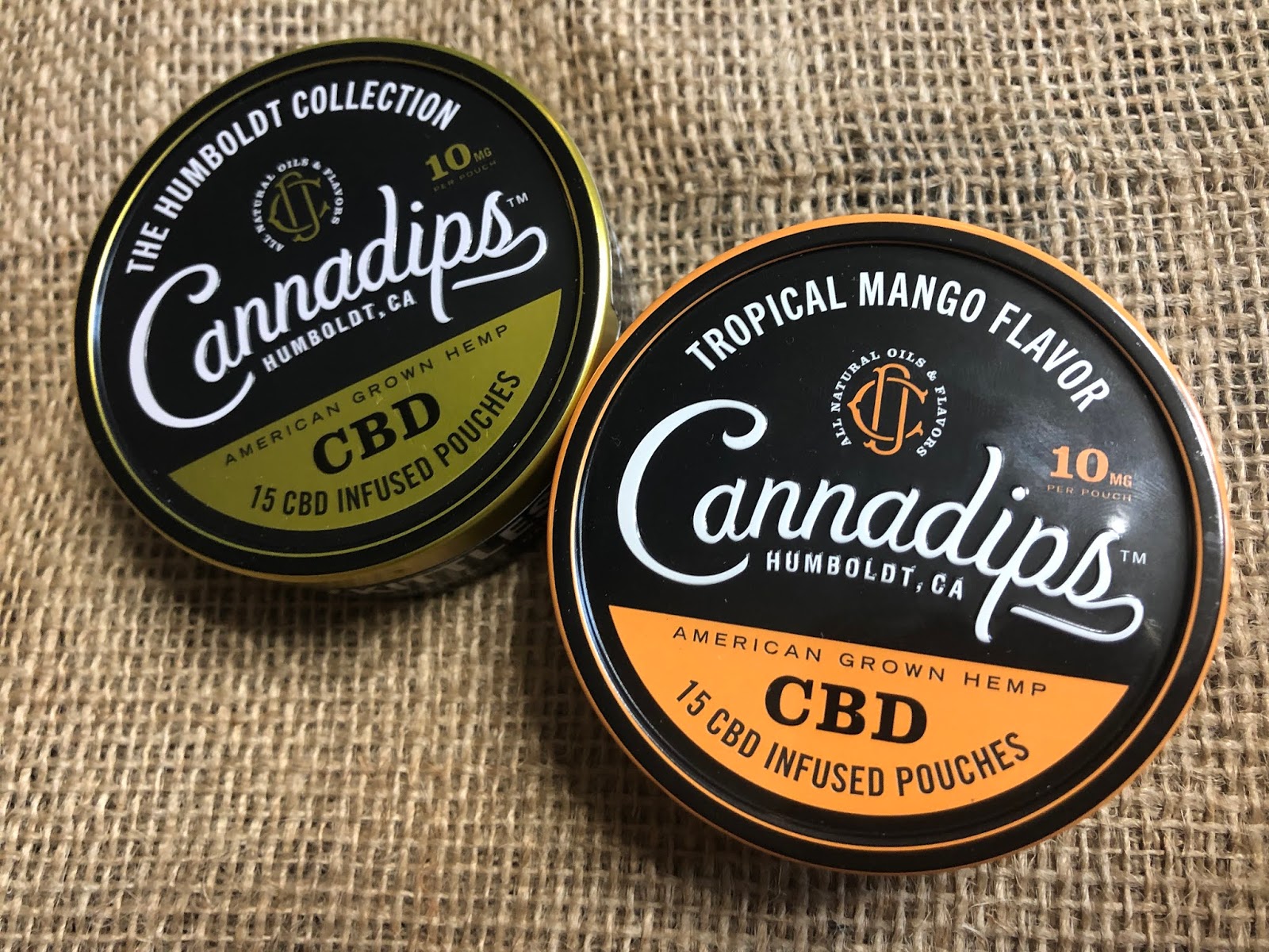 Cannadips (Mango & Zkittles) CBD Pouches - (Old Review). 29 June 2020.