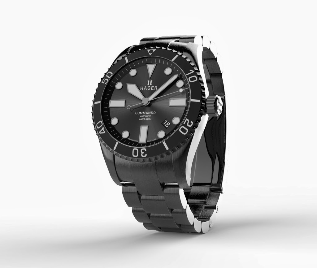 Preview: Hager Watches Commando Professional and GMT Traveler