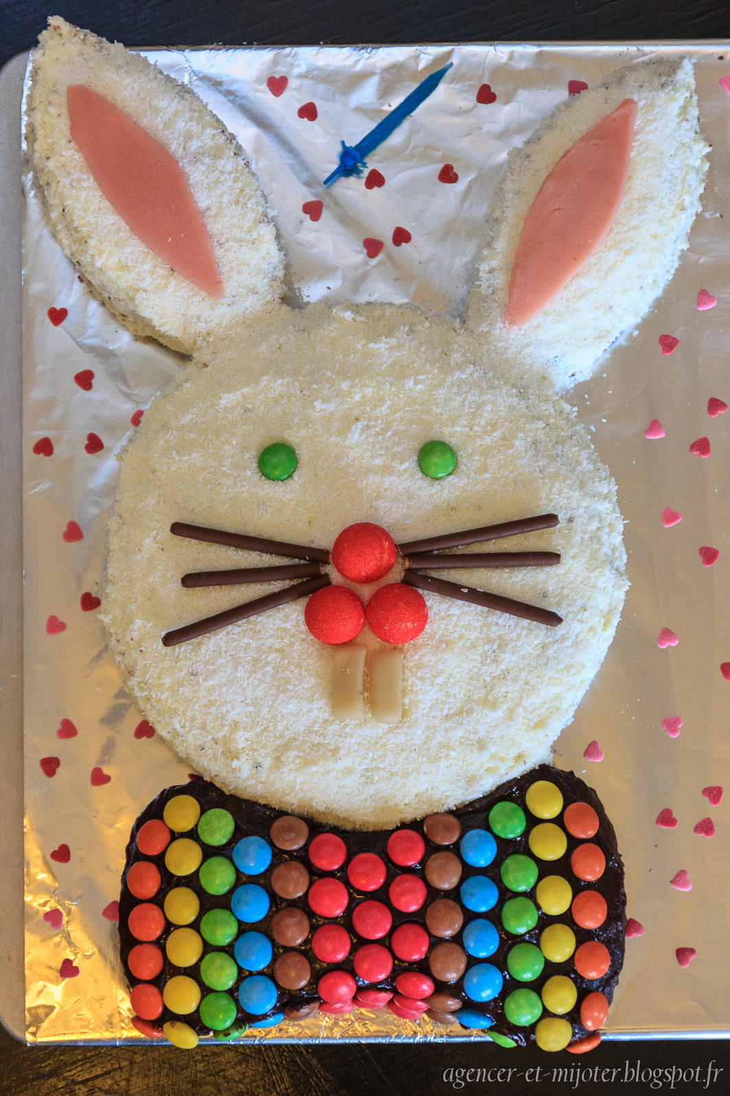 Agencer et Mijoter Gâteau d’anniversaire lapin chocolatcoco
