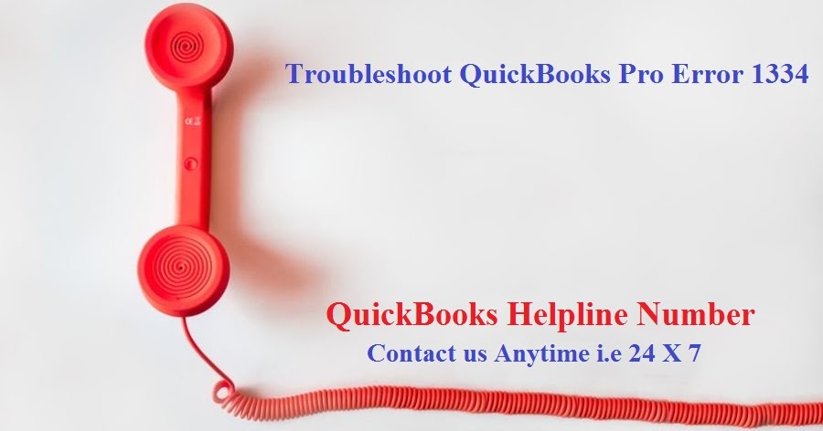 Troubleshoot QuickBooks Pro Error 1334