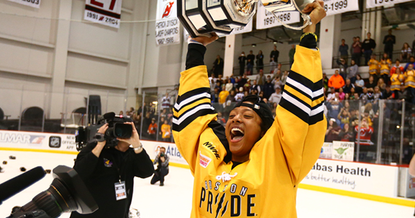 Black Woman Makes NHL History as the First to Play Professional Hockey