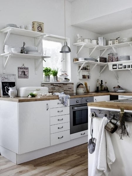 Cocinas de estilo escandinavo - Colores en Casa