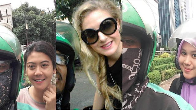 Selalu Dapat penumpang Cewek Cantik dan Bule, Driver Ojek Online Ini Bikin Iri Selalu Dapat penumpang Cewek Cantik dan Bule, Driver Ojek Online Ini Bikin Iri