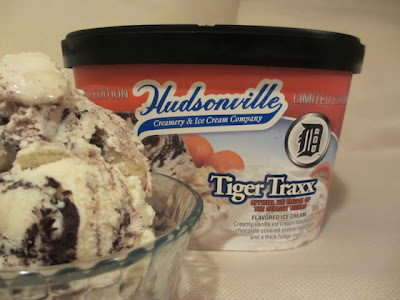 Bowl of Hudsonville Tiger Traxx Ice Cream 