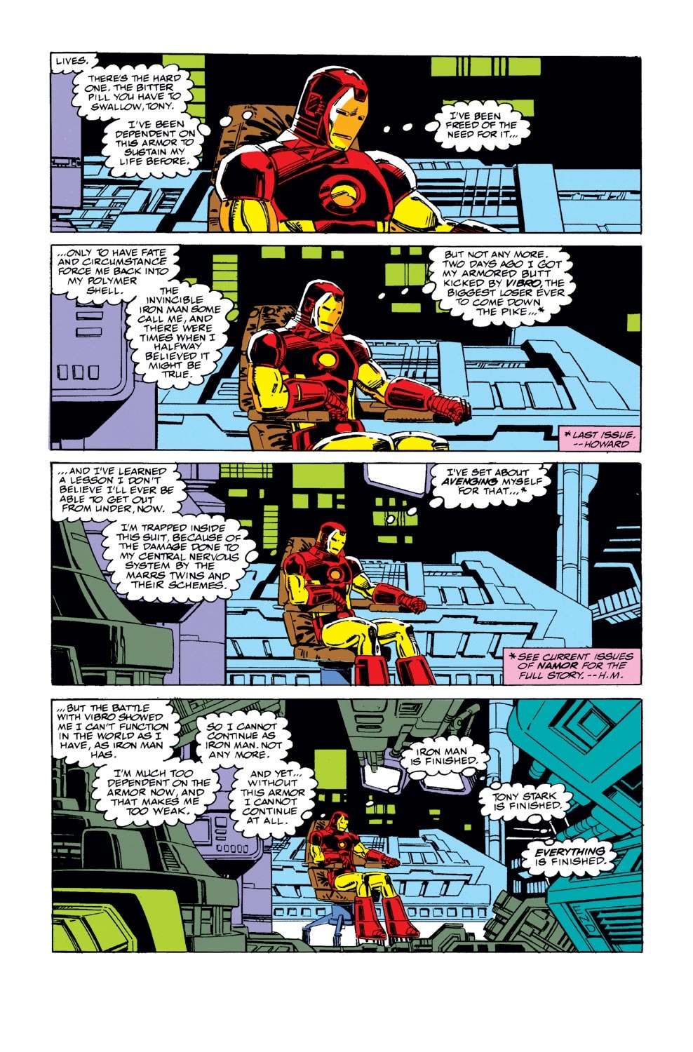 Read online Iron Man (1968) comic -  Issue #268 - 23