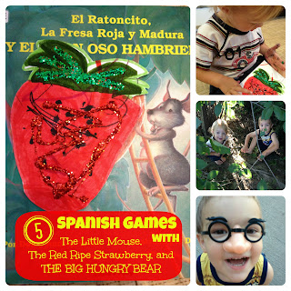 Learn Spanish through Literature // The Little Mouse, The Red Ripe Strawberry, and THE BIG HUNGRY BEAR