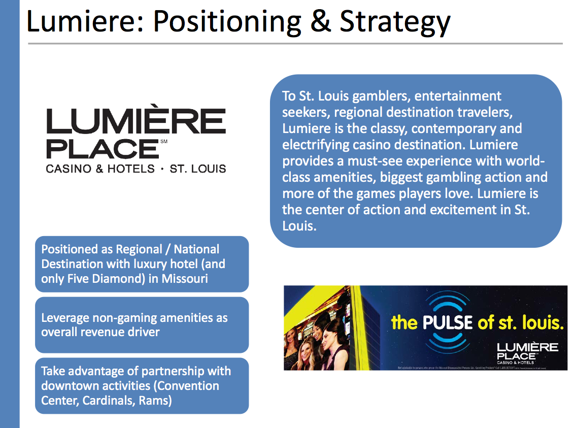 Clark Street Value Tropicana Entertainment Buys Lumiere Place from