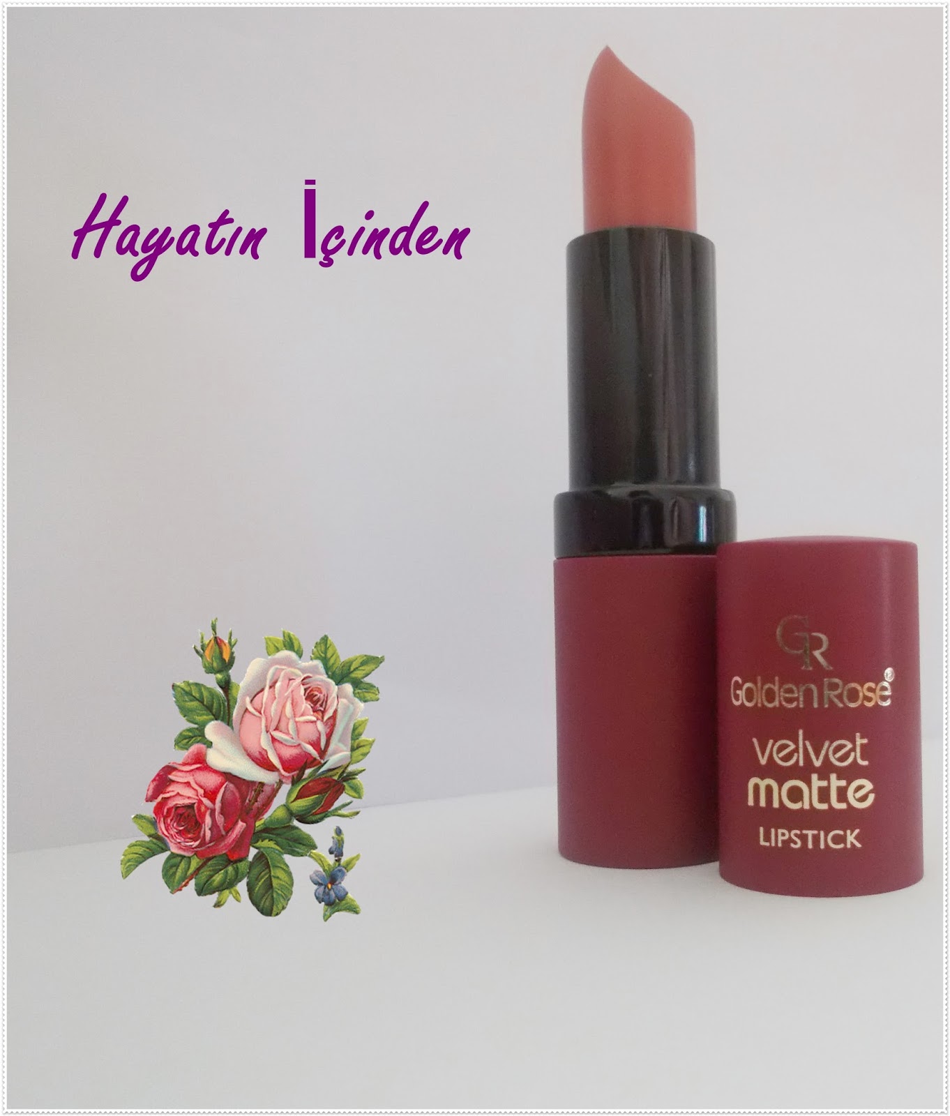 Hayatın İçinden Golden Rose Velvet Matte Lipstick