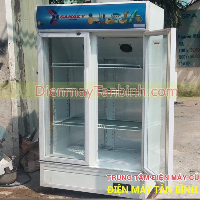 Bán thanh lý tủ mát cũ Sanaky VH-1000HP Bán thanh lý tủ mát cũ Sanaky VH-1000HP