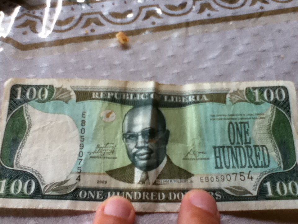 Blogging Without Maps Liberian History On Currency