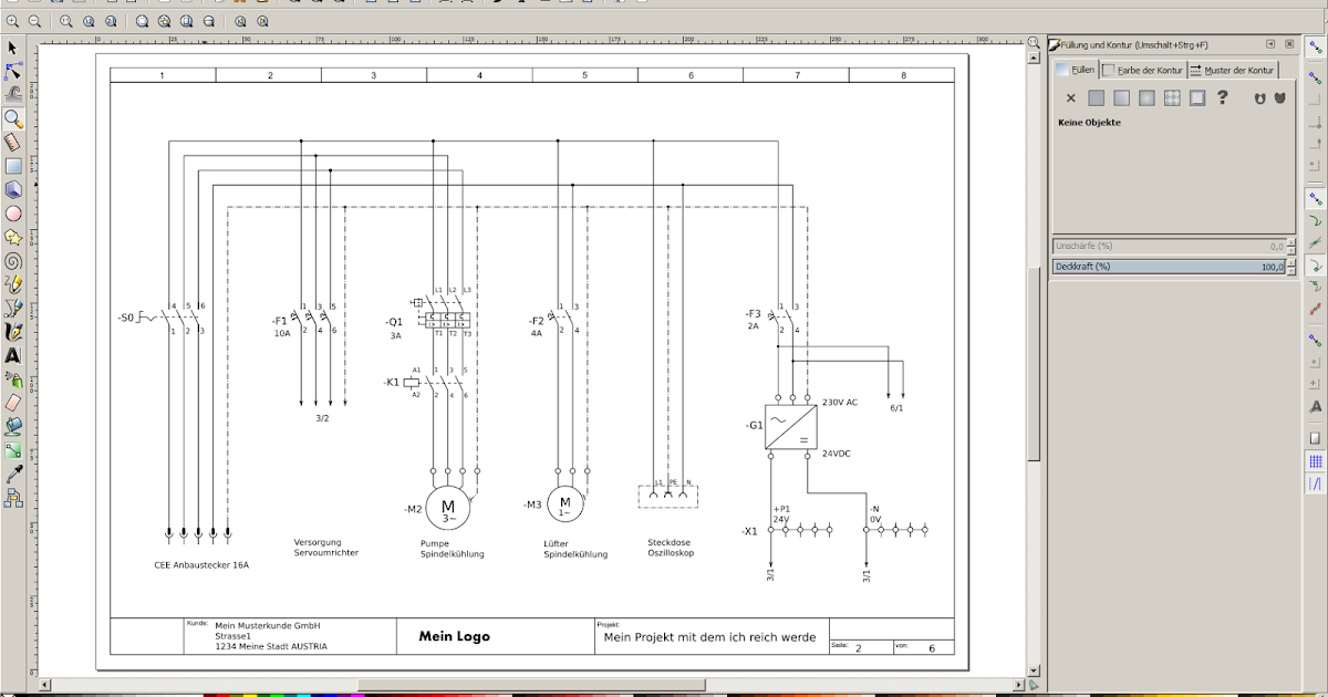 Elektroschaltplan Zeichenprogramm - Wiring Diagram