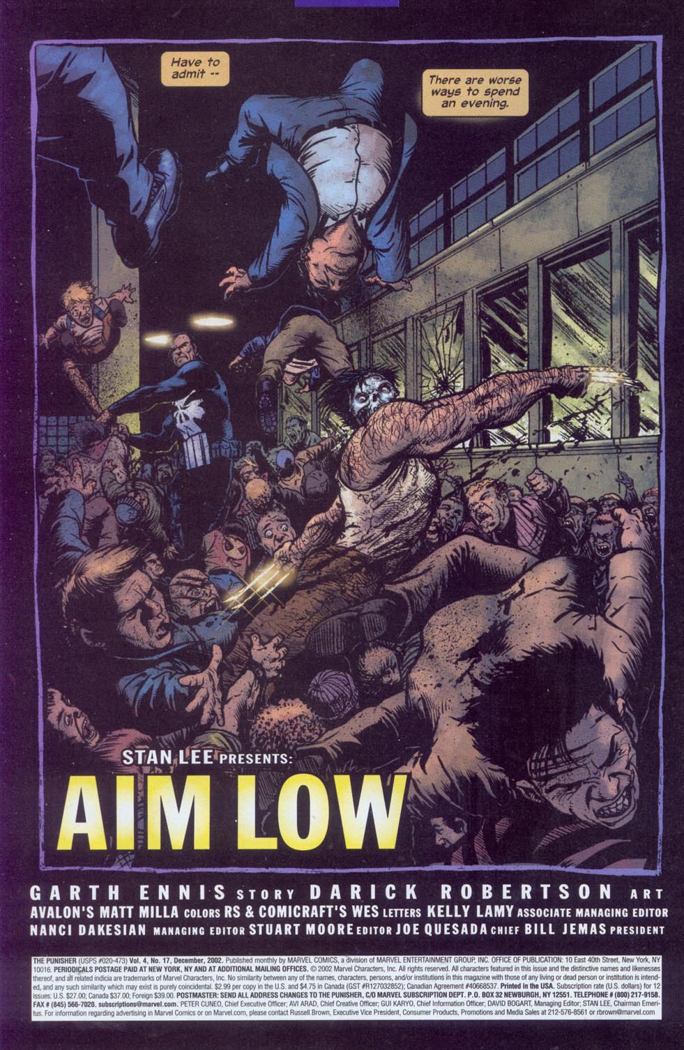 Read online The Punisher (2001) comic -  Issue #17 - Aim Low - 3
