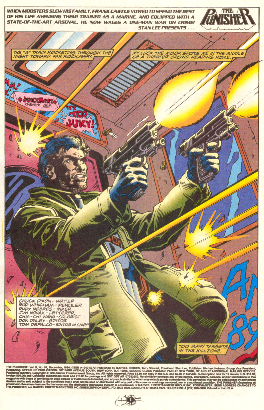 Read online The Punisher (1987) comic -  Issue #97 - The Devil's Secret Name - 2