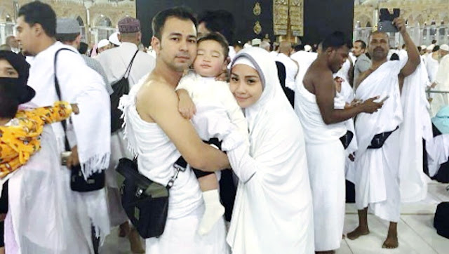 Si Kecil Rafathar Lari-lari di Makkah, Netizen Dibuat Merinding