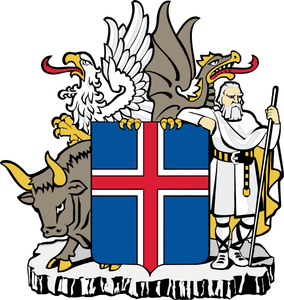 Lambang negara Islandia