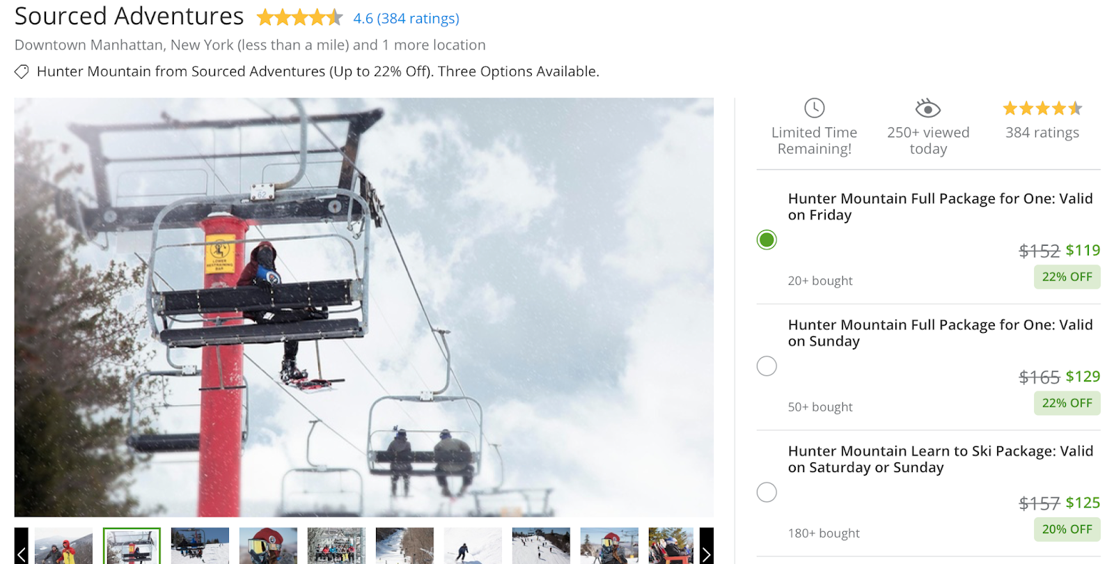 groupon hunter mountain