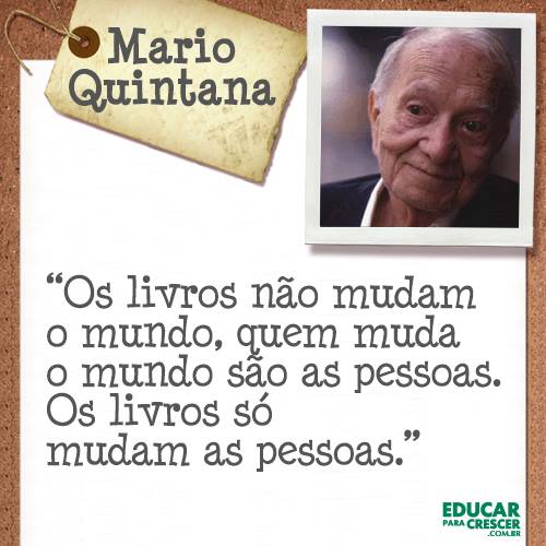 Psiquê noir Mario Quintana frase