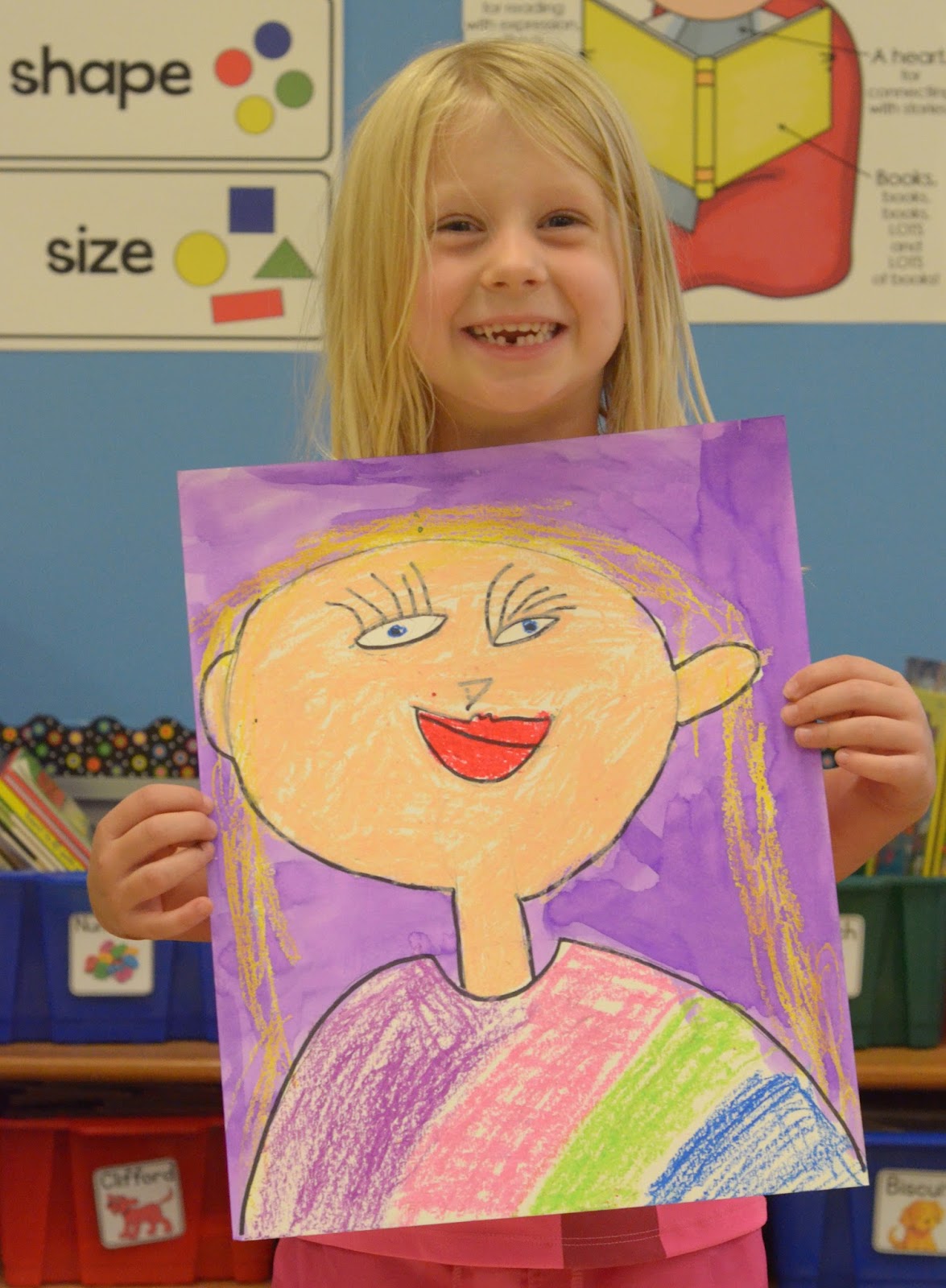 A Place Called Kindergarten: our self-portraits...