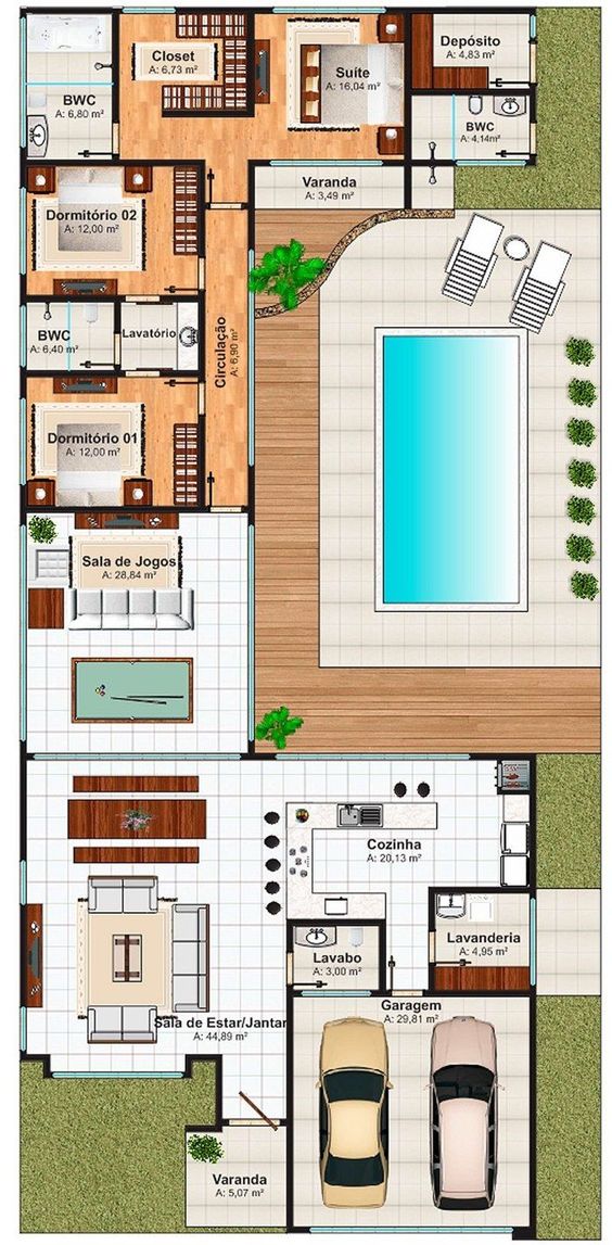 House Plans For 300 Square Meter - House Design Ideas