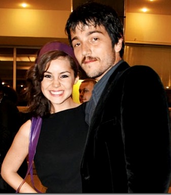 Camila Sodi y Diego Luna Foto de Camila Sodi con su ex pareja