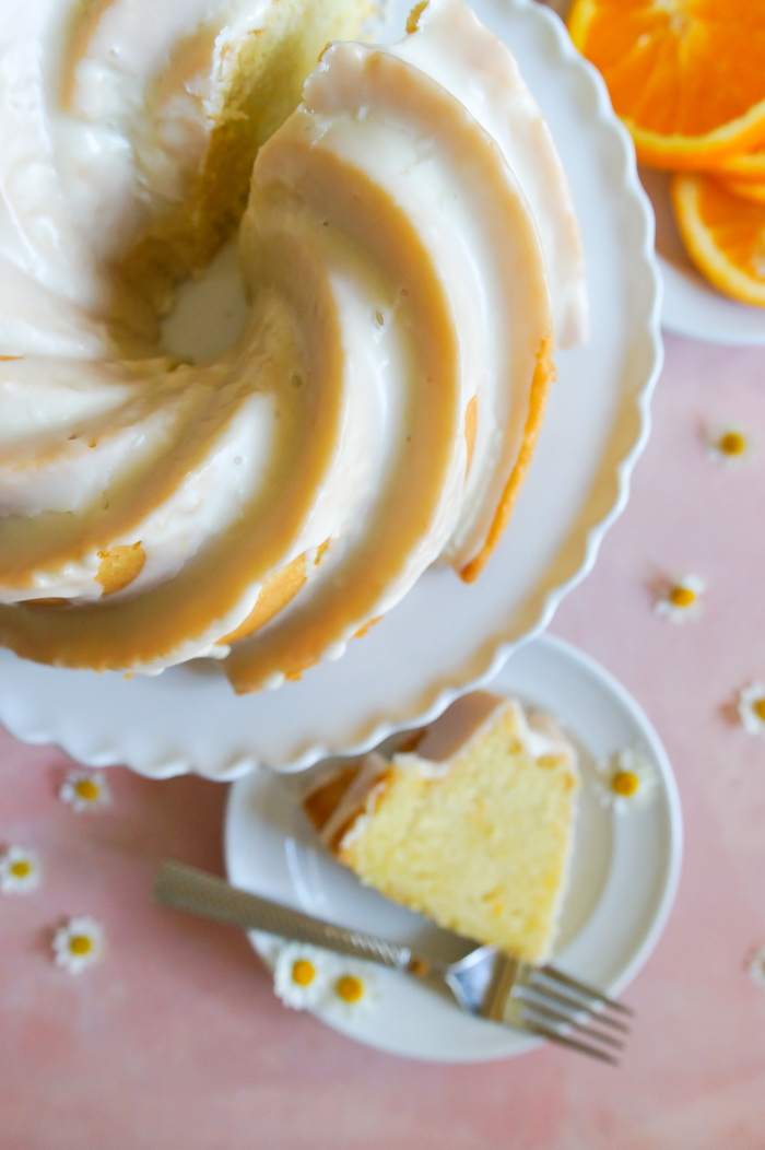 Elderflower and Orange Bundt Cake - perfect for Mother's Day...or a royal wedding.