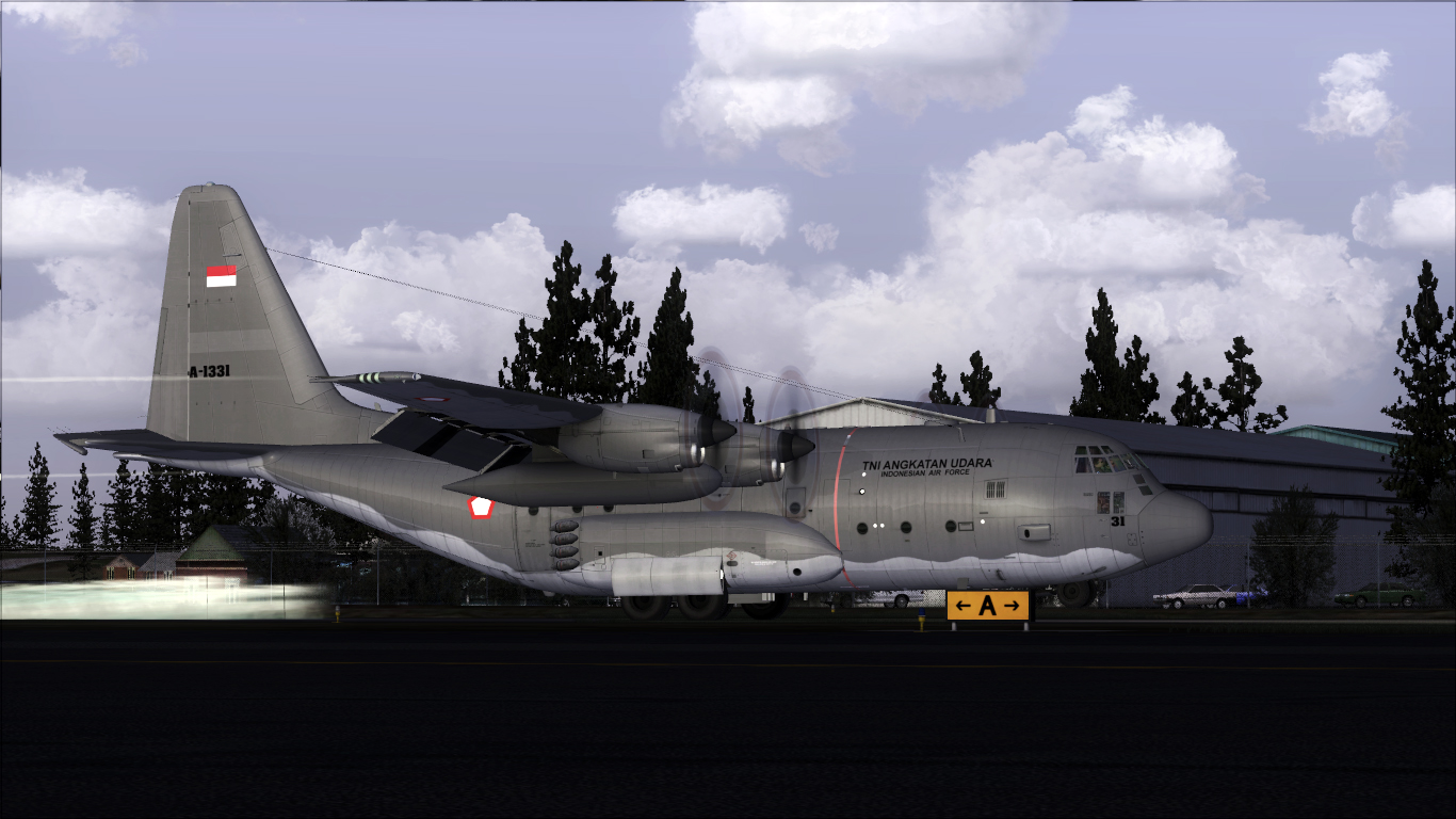 Captainsim Herculess C-130H TNI AU A-1331 Livery FSX ...