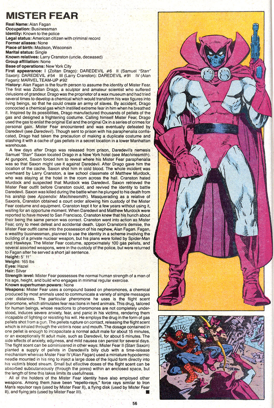 Read online The Official Handbook of the Marvel Universe Deluxe Edition comic -  Issue #8 - 58