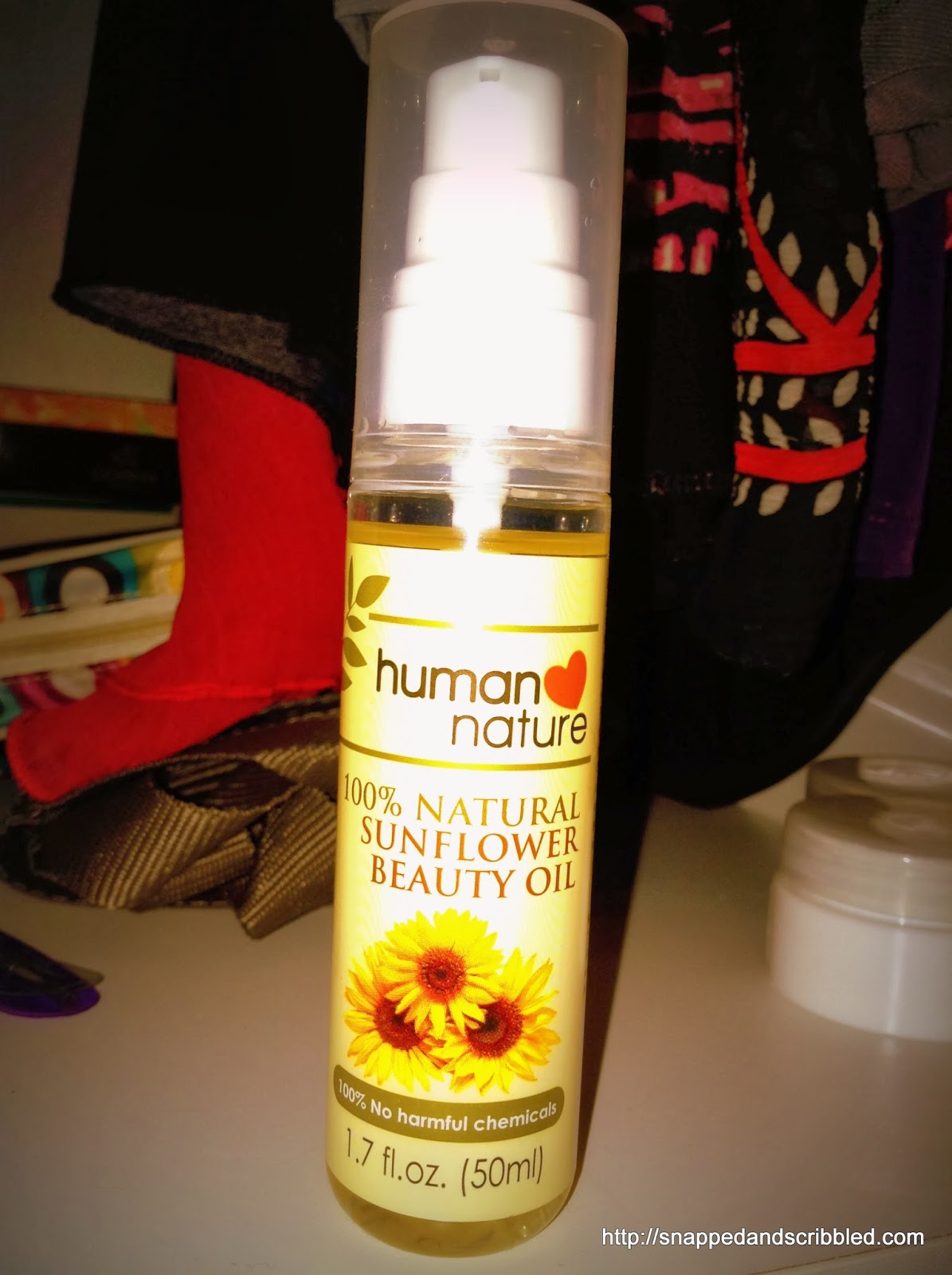 Human Nature Sunflower Beauty Oil