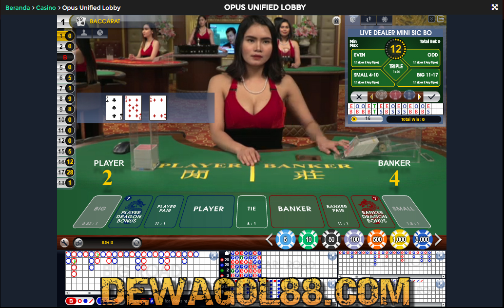 Panduan Bermain Judi Baccarat di Live Casino Online - Situs judi online