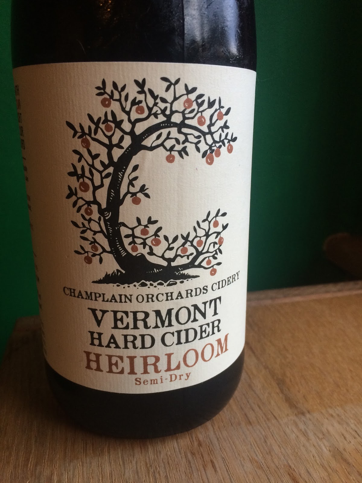 Along Came a Cider Cider Review Champlain Orchards Cidery Heirloom