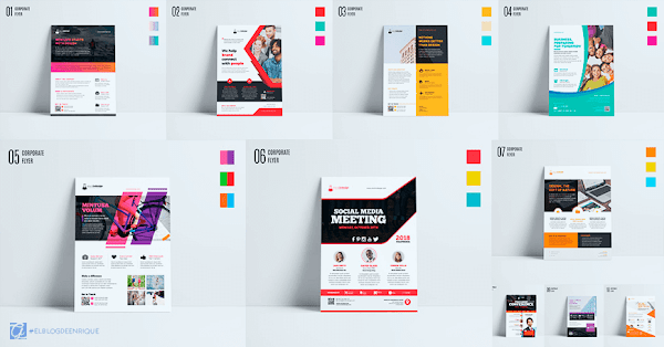 10 plantillas corporativas editables gratuitas para Indesign 2017 10 plantillas corporativas editables gratuitas para Indesign 2017