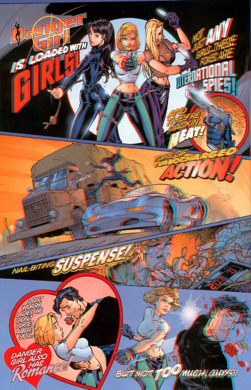 Read online Danger Girl 3-D Special comic -  Issue # Full - 43