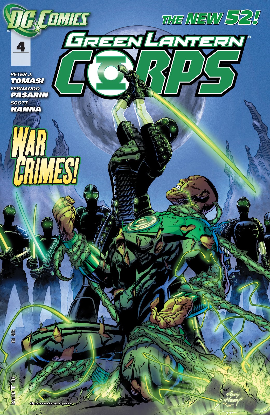 Green Lantern Corps issue 04 - Page 1