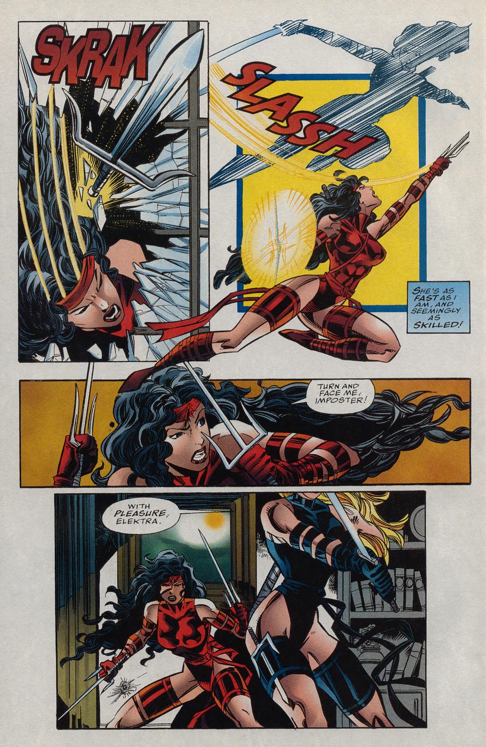 Elektra (1996) Issue #16 - And Ne'er the Twain Shall Meet #17 - English 21