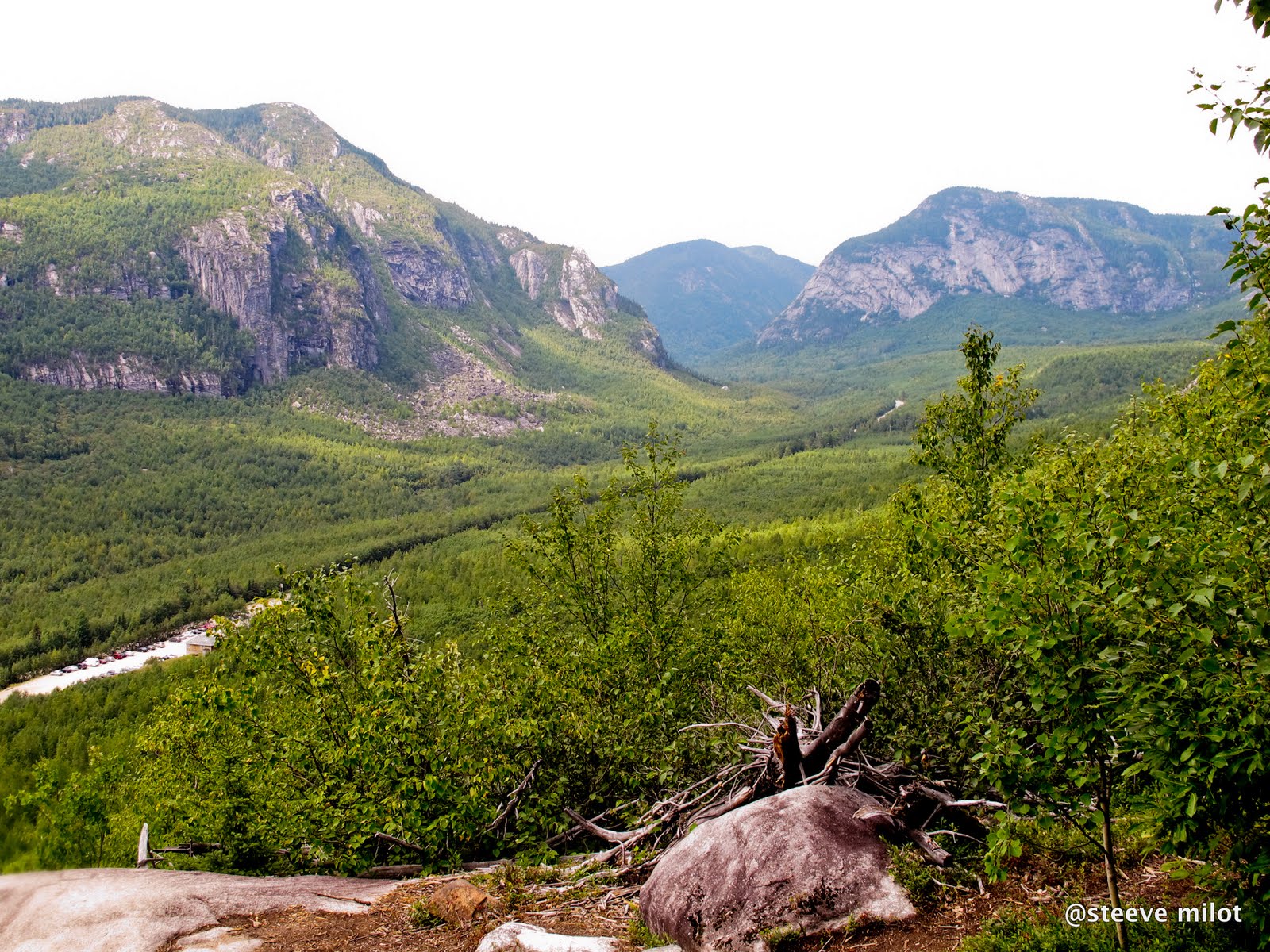 Au Sommet avec Steeve Le Mont du Lac Des Cygnes (Photos de Steeve)
