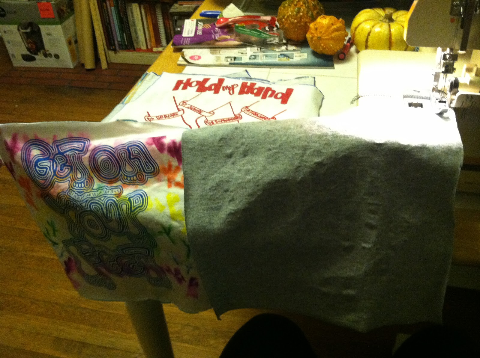 Artful Anthropology TShirt Blanket Tutorial PART I