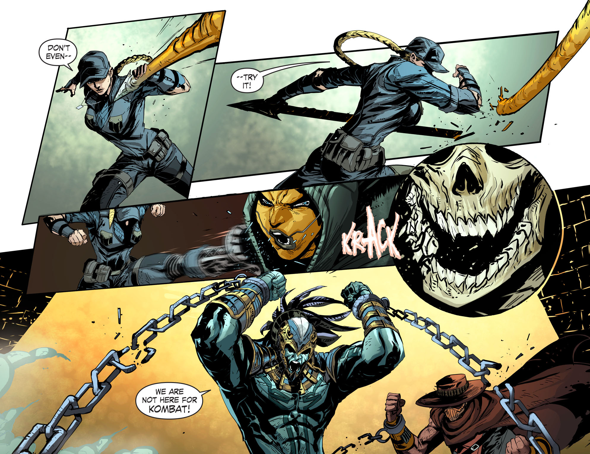 Read online Mortal Kombat X [I] comic -  Issue #4 - 13