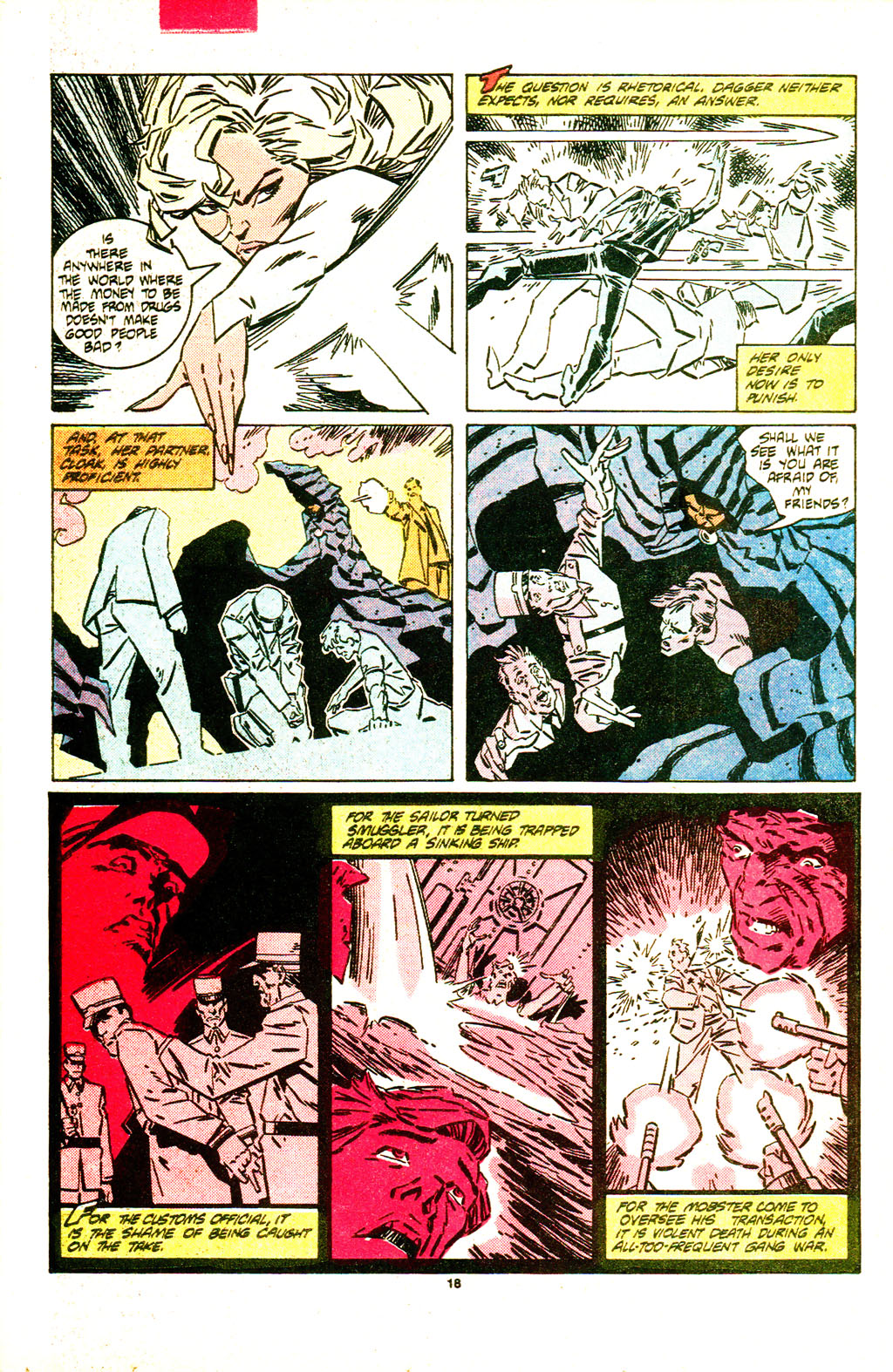 Read online Cloak and Dagger (1985) comic -  Issue #7 - 19